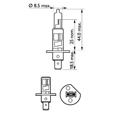 PHILIPS 12258LLECOS2 Bulb, spotlight