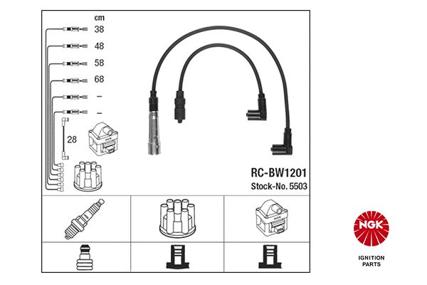 NGK Ignition Cable Kit 5503