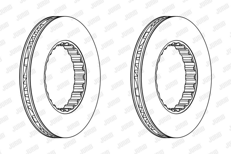 Brzdový kotouč 569212J