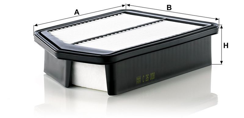Õhufilter, MANN-FILTER C 26 008