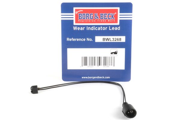 BORG & BECK figyelmezető kontaktus, fékbetétkopás BWL3268