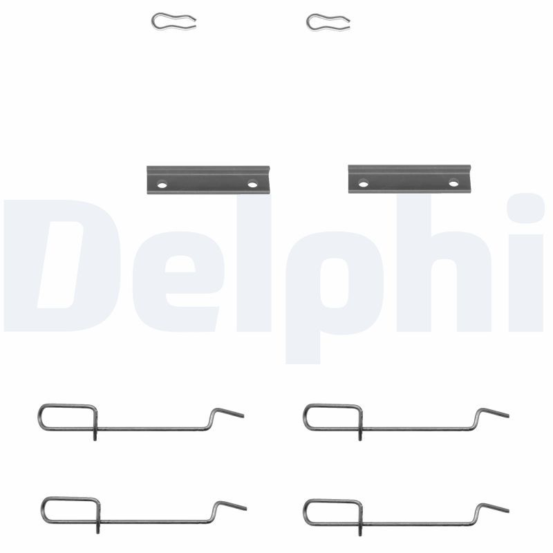 DELPHI tartozékkészlet, tárcsafékbetét LX0142