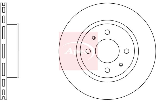 APEC Brake Disc DSK2543