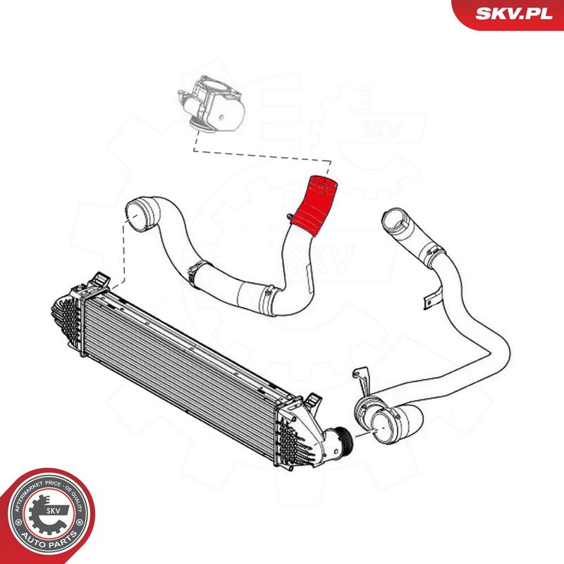 Laadimisõhu voolik, ESEN SKV 43SKV123