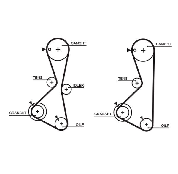 GATES 5373XS Ремень ГРМ Mitsubishi Galant/Lancer 2.0i 96-