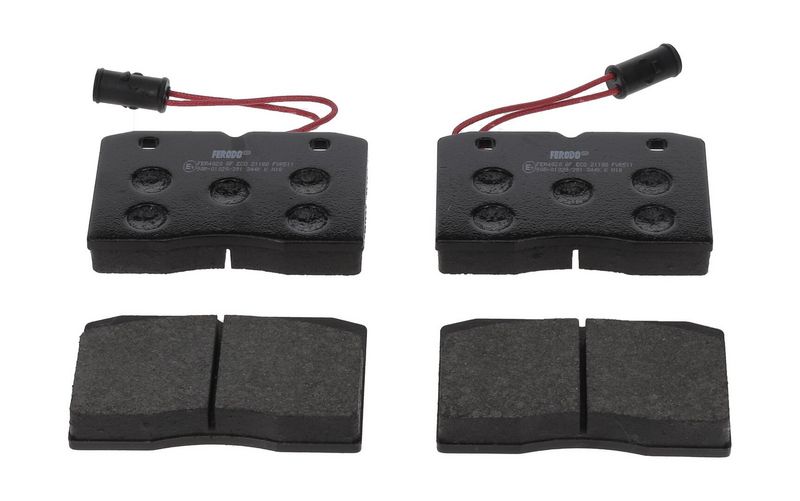 Plaquettes+de+frein+à+disque FERODO FVR511