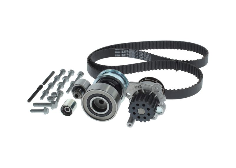 Veepump + hammasrihmakomplekt, BOSCH 1 987 945 328