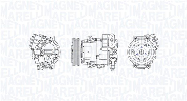MAGNETI MARELLI Kompresorius, oro kondicionierius