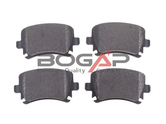 BOGAP A8210105 Комплект гальмівних колодок (задніх) Audi A3/A4/A6/TT/Skoda Octavia/SuperB/VW Caddy/Golf/Passat B6/Touran