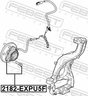 FEBEST 2182-EXPU5F Wheel Hub