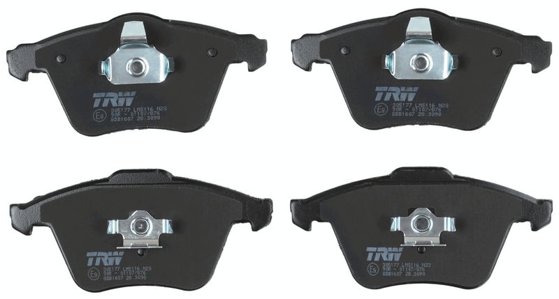TRW GDB1607 Brake Pad Set, disc brake
