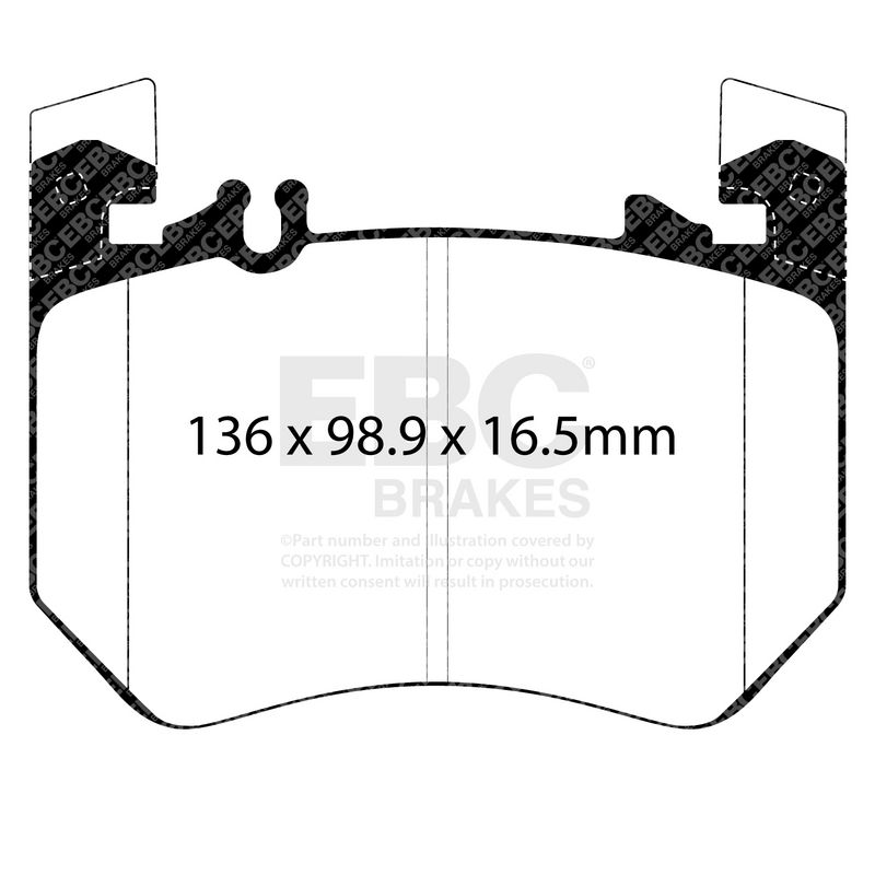 EBC Brakes Remblokkenset, schijfrem DP42490R