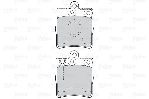 VALEO 302028 Brake Pad Set, disc brake