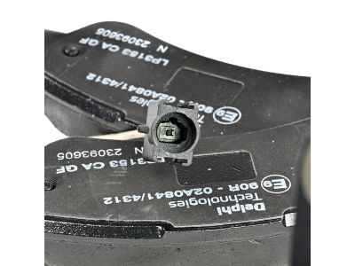 DELPHI LP3153 Brake Pad Set, disc brake