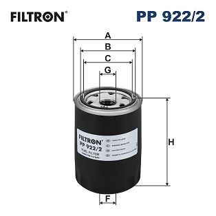 FILTRON Üzemanyagszűrő PP 922/2