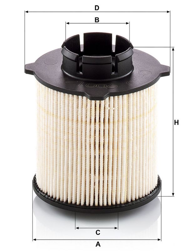 Kütusefilter, MANN-FILTER PU9001, 1X