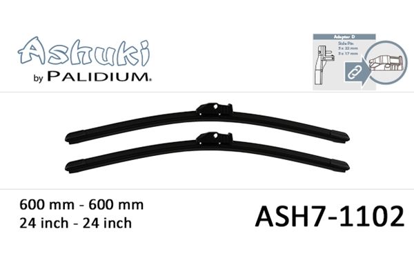 ASHUKI by Palidium törlőlapát ASH7-1102