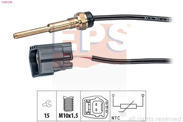 Sensor, temperatura del refrigerante