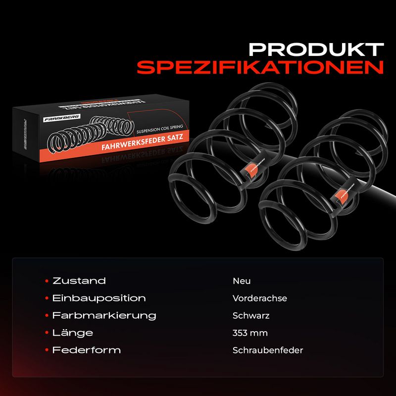 Frankberg 5481FB0054305 Suspension Spring