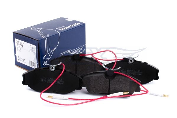 TOMEX Brakes TX 11-62 Комплект гальмівних накладок, дискове гальмо