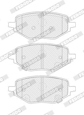 FERODO FDB5562 Brake Pad Set, disc brake