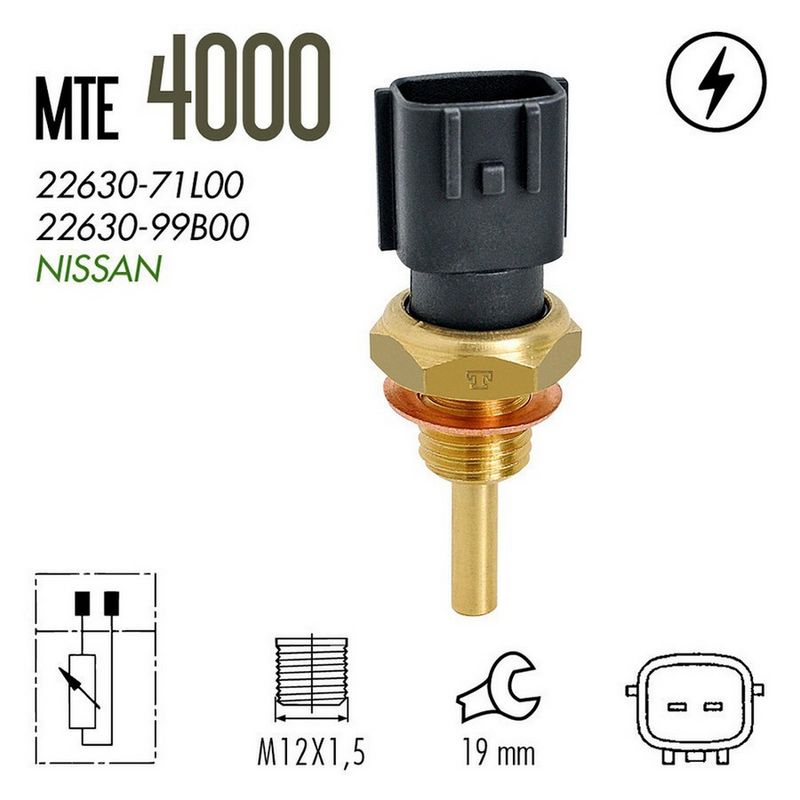 MTE-Thomson 4000 Sender Unit, Coolant Temperature