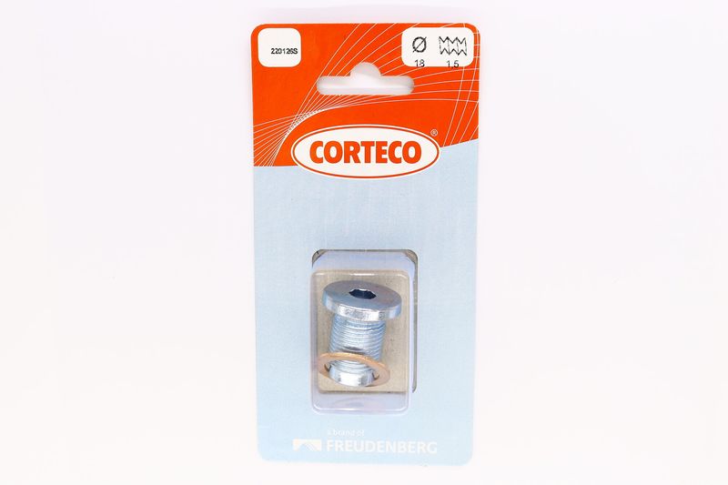 CORTECO 220126S Screw Plug, oil sump