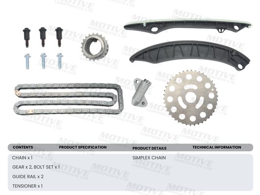 MOTIVE TCK214 Timing Chain Kit