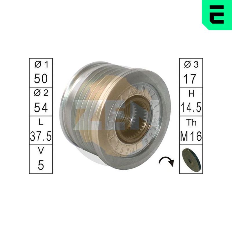 Механізм вільного ходу генератора, Era ZN5574