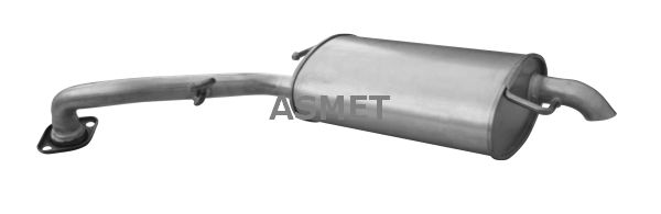 ASMET 20.064 Rear Muffler