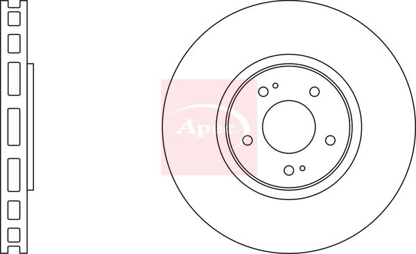 APEC Brake Disc DSK2076