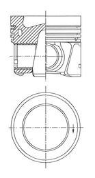 KOLBENSCHMIDT dugattyú 41785600