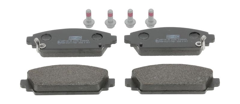 Plaquettes+de+frein+à+disque CHAMPION 572464CH