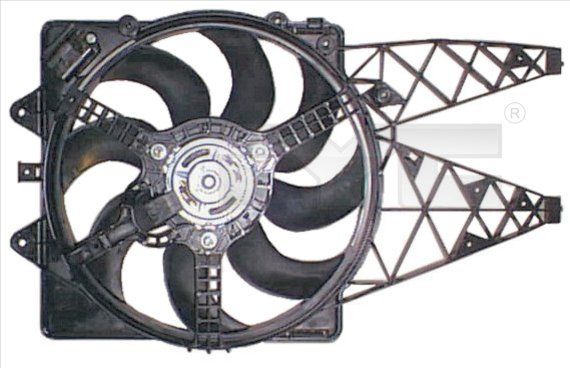 TYC ventilátor, motorhűtés 809-1004