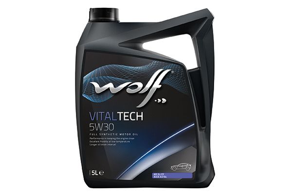 Моторна олива, 5л, WOLF VITALTECH 5W-30 5л, Wolf 8300011