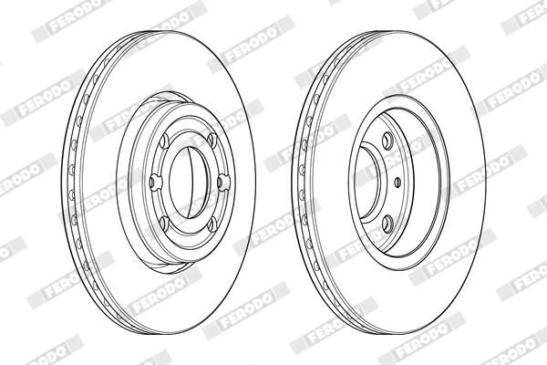 FERODO DDF1978 Brake Disc