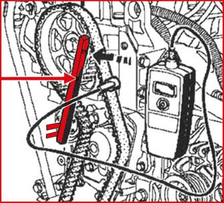 KS TOOLS 400.9021 Wrench, Timing Belt Tensioner