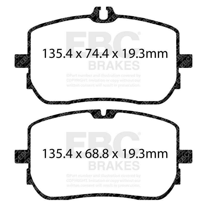 EBC Brakes Remblokkenset, schijfrem DP42395R
