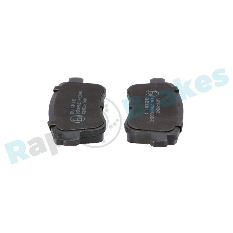 RAP BRAKES R-P0666 Brake Pad Set, disc brake