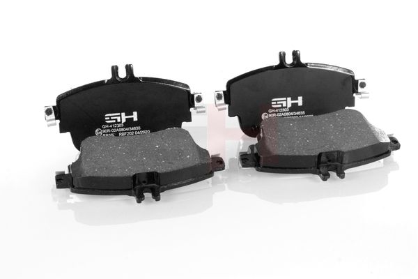 Piduriklotsi komplekt, ketaspidur, GH GH-412303