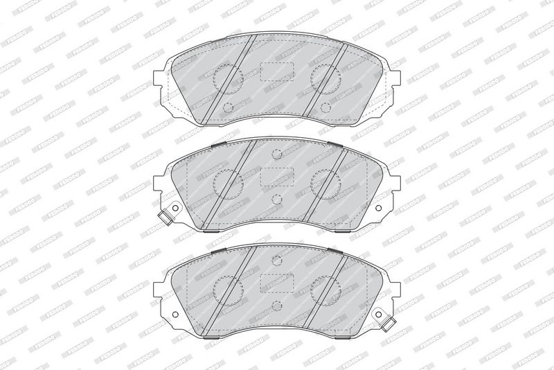FERODO Plaquettes de frein à disque FDB4113