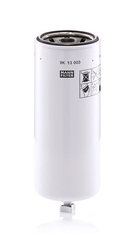 Brandstoffilter (centrifugaal oliefilter, waterafscheider schroefdraadmaat in inches: 1 1/4-12UN)