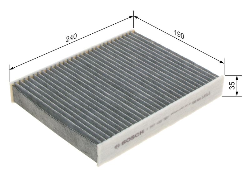 BOSCH 1 987 432 387 Filter, cabin air