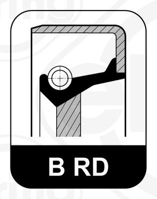 ELRING 059.790 Shaft Seal, crankshaft