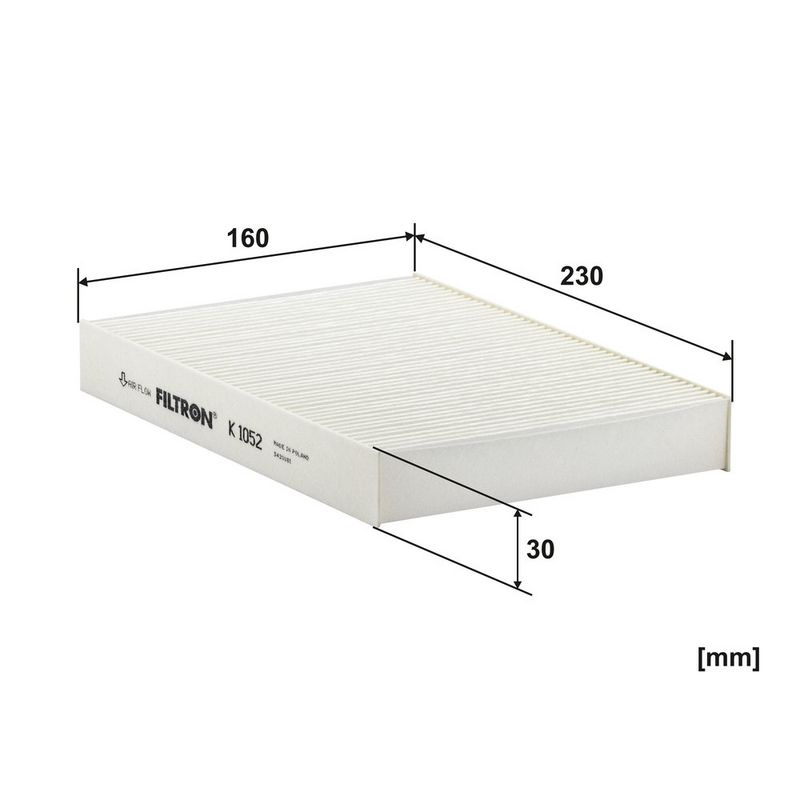 Filter, salongiõhk, FILTRON K 1052