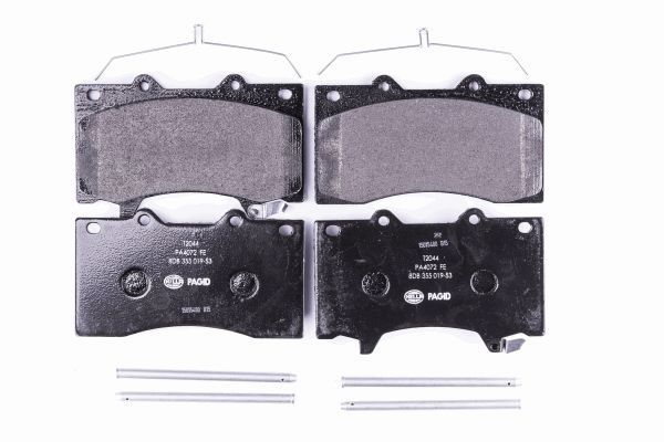 HELLA PAGID 8DB 355 019-531 Brake Pad Set, disc brake