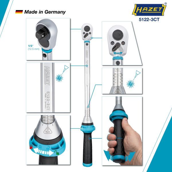 HAZET 5122-3CT Torque Wrench