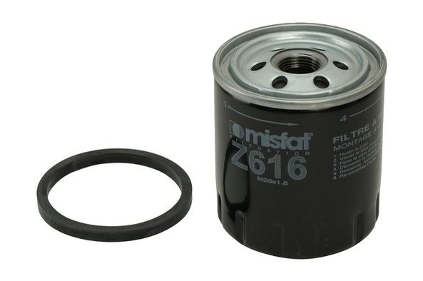 MISFAT Filtre à huile Z616