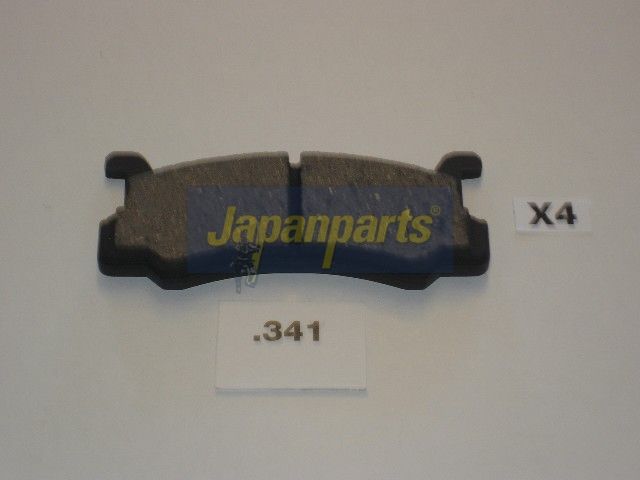 JAPANPARTS Stabdžių trinkelių rinkinys, diskinis stabdys