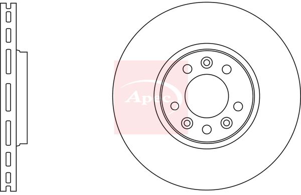 APEC Brake Disc DSK2611